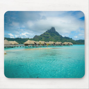 View on Bora Bora island mousepad