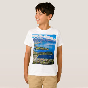 View on Queenstown from Bob's Peak, New Zealand T-Shirt