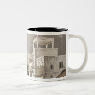 View on the Chitpore Road, Calcutta, plate II from Two-Tone Coffee Mug