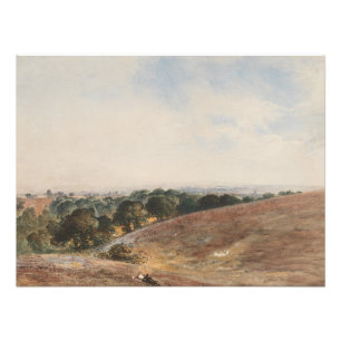 View on the South Downs - John Martin Photo Print