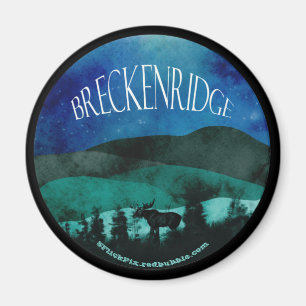View Over Breckenridge Magnet