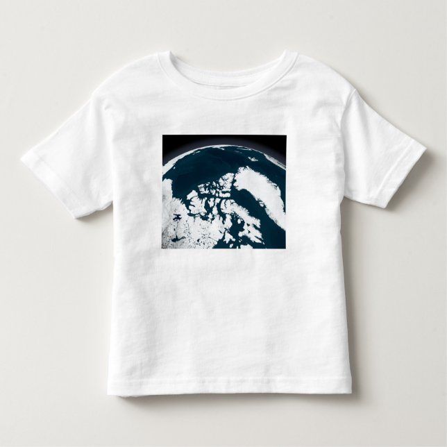 View over Greenland and the Arctic Ocean Toddler T-Shirt (Front)