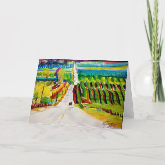 "View Over Lewis Hill" Card