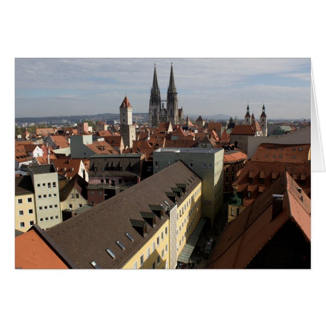 View Over Regensburg, Germany (Front Horizontal)