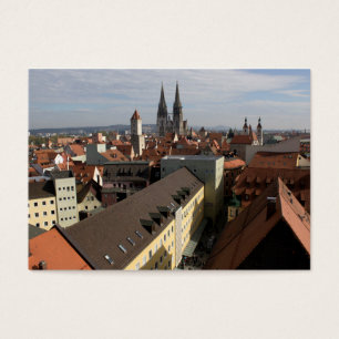 View Over Regensburg, Germany