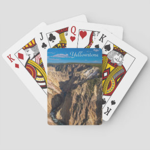 View over the Grand Canyon of the Yellowstone Playing Cards