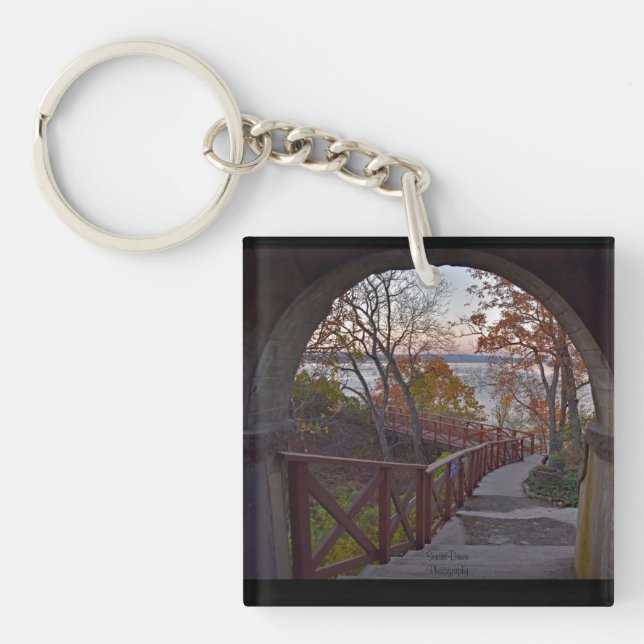 View seen from inside the Bannerman Residence Key Ring (Front)