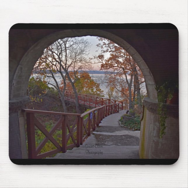 View seen from inside the Bannerman Residence Mouse Pad (Front)