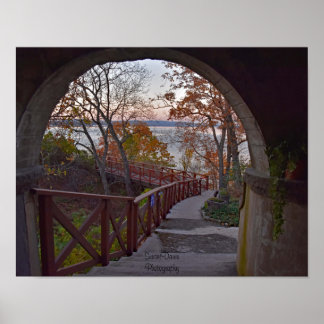 View seen from inside the Bannerman Residence Poster