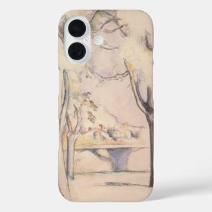 View Thru the Trees by Paul Cezanne, Vintage Art iPhone 16 Case