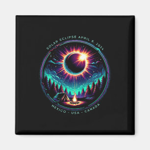 View Totality April 8 2024 Astronomy Camping Solar Magnet