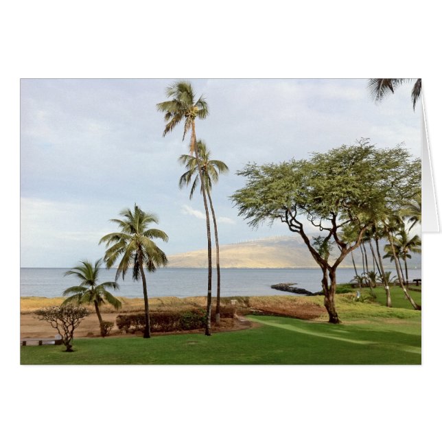 View towards Maalaea Bay from Kihei, Maui (Front Horizontal)
