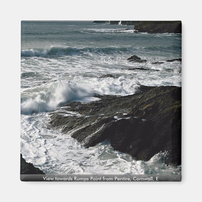 View towards Rumps Point from Pentire, Cornwall, E Magnet (Front)
