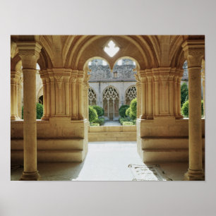View towards the cloister from the Chapter Poster