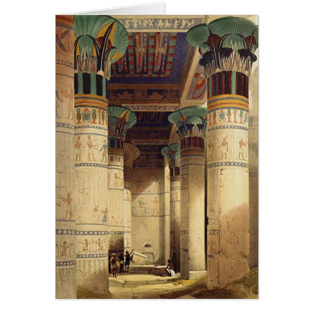 View under the Grand Portico, Philae (Front)