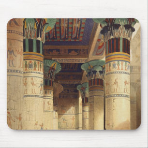 View under the Grand Portico, Philae Mouse Pad