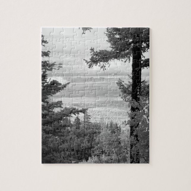 View west from crest of Sandia, Mountains, Jigsaw Puzzle (Vertical)