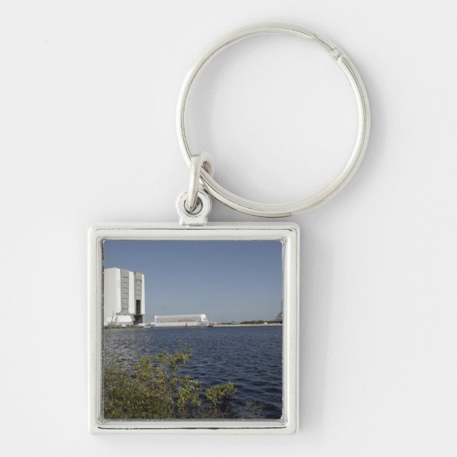 Viewed across the basin, Space Shuttle Atlantis Key Ring (Front)