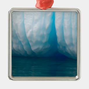 Viewing icebergs in blue in the Errera Channel Metal Ornament