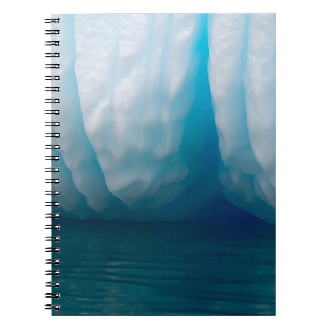 Viewing icebergs in blue in the Errera Channel Notebook (Front)