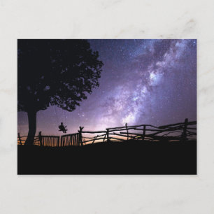 Viewing the Universe from a Swing Postcard