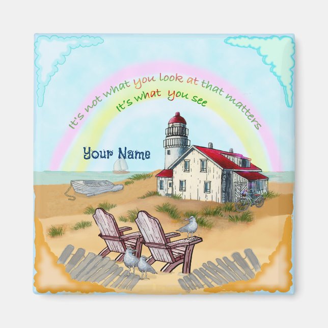  Viewpoint Lighthouse Magnet (Front)