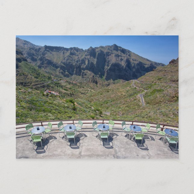 Viewpoint Teno Mountains Postcard (Front)