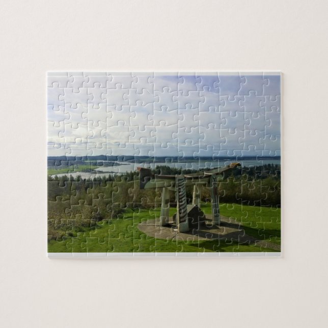 Views from the Astoria Column, Oregon Jigsaw Puzzle (Horizontal)
