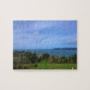 Views from the Astoria Column, Oregon Jigsaw Puzzle