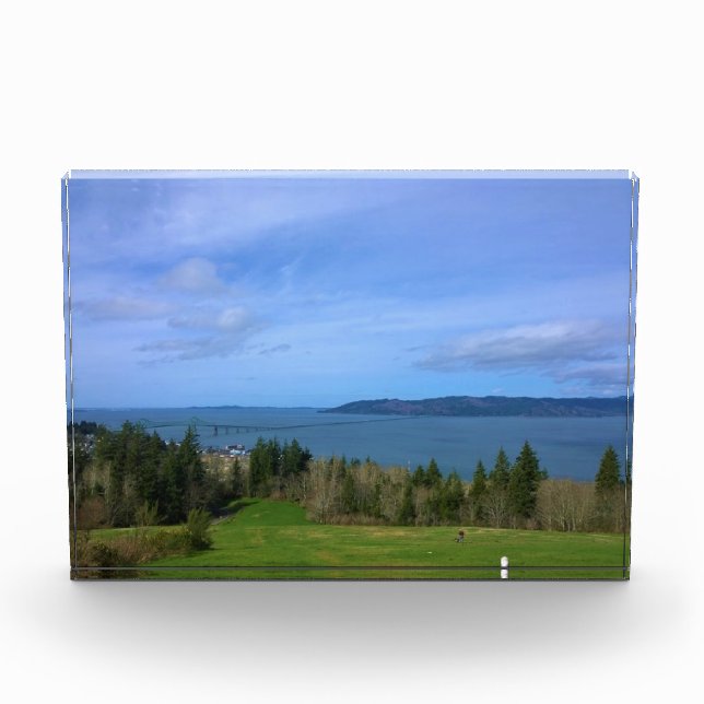 Views from the Astoria Column, Oregon Photo Block (Front)