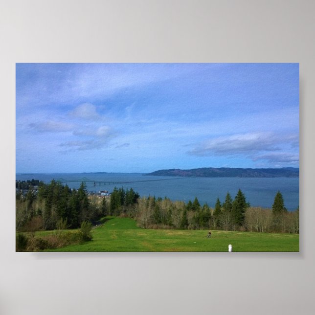 Views from the Astoria Column, Oregon Poster (Front)