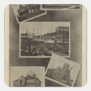 Views, La Grande, Oregon Square Sticker