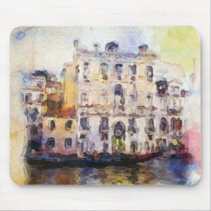 Views od Venice made in artistic watercolor Mouse Pad