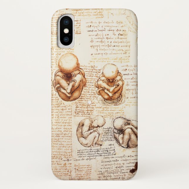 Views of a Foetus in the Womb,Ob-Gyn Medical Case-Mate iPhone Case (Back)