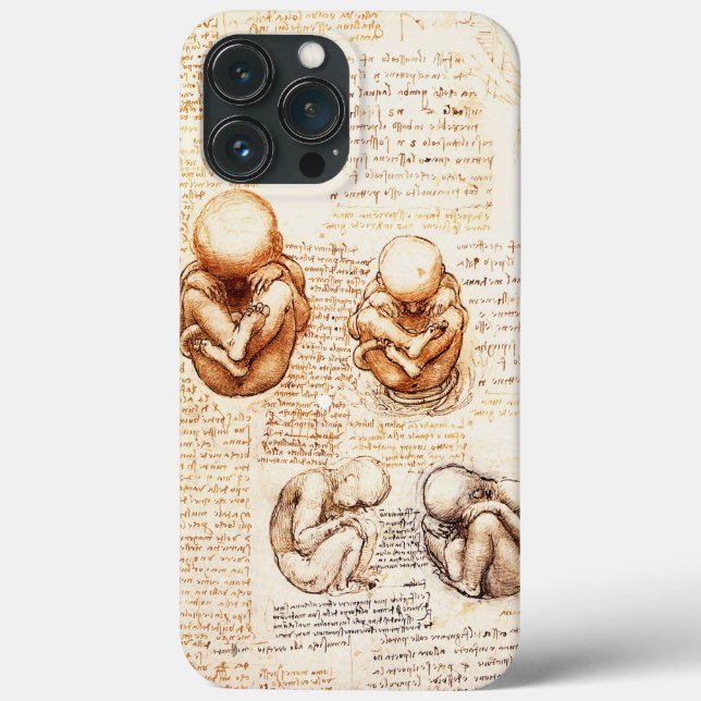 Views of a Foetus in the Womb,Ob-Gyn Medical Case-Mate iPhone Case (Back)