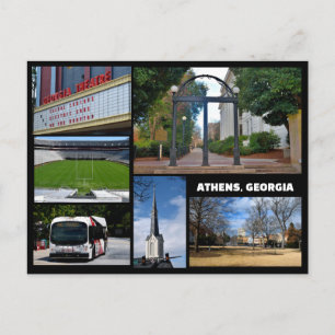 Views of Athens, Georgia usa Postcard
