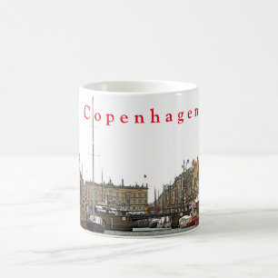 Views of Copenhagen. Nyhavn. P. 1. Coffee Mug