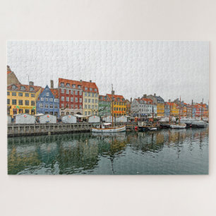 Views of Copenhagen. Nyhavn. P. 3. Jigsaw Puzzle