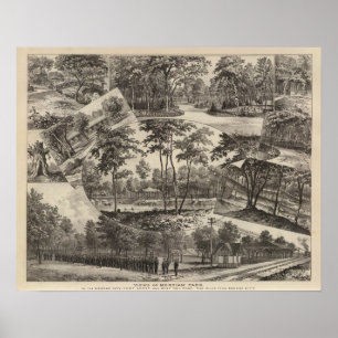 Views of Merriam Park, Kansas Poster