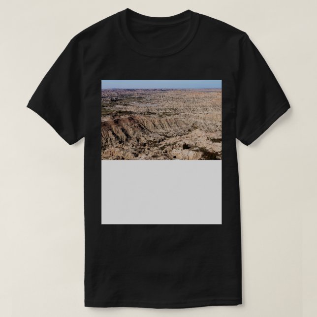 Views of Rocks and Hills for Many Miles T-Shirt (Design Front)