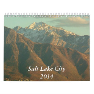 Views of Salt Lake City - 2014 Calendar