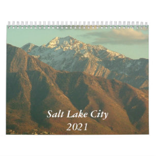 Views of Salt Lake City - 2021 Calendar