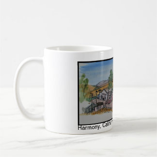 Views of San Luis Obispo, Harmony California Coffee Mug