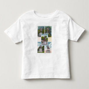 Views of Statues in Portland City Parks Toddler T-Shirt