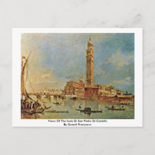 Views Of The Isola Di San Pietro Di Castello Postcard