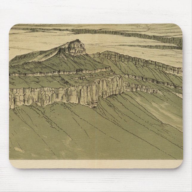 Views of the Marble Canyon Platform Mouse Pad (Front)
