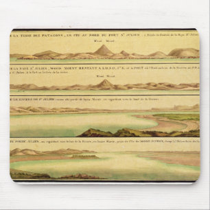 Views of the Port of San Julian, Patagonia Mouse Pad