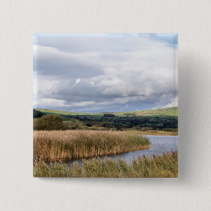VIEWS OF WALES 15 CM SQUARE BADGE