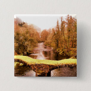 VIEWS OF WALES 15 CM SQUARE BADGE