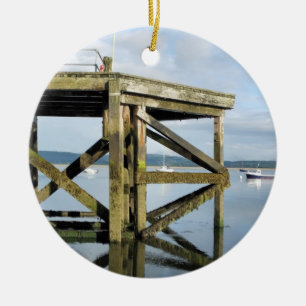 VIEWS OF WALES CERAMIC ORNAMENT